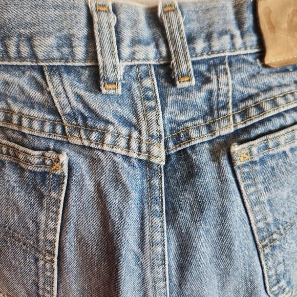 Vintage 90's Lee High Rise Jeans - 100% Cotton - Size 12 Petite - Picture 9 of 9